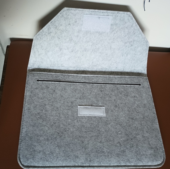 CZYY-Document/Laptop Felt Sleeve Case-Light Gray - Picture 3 of 5